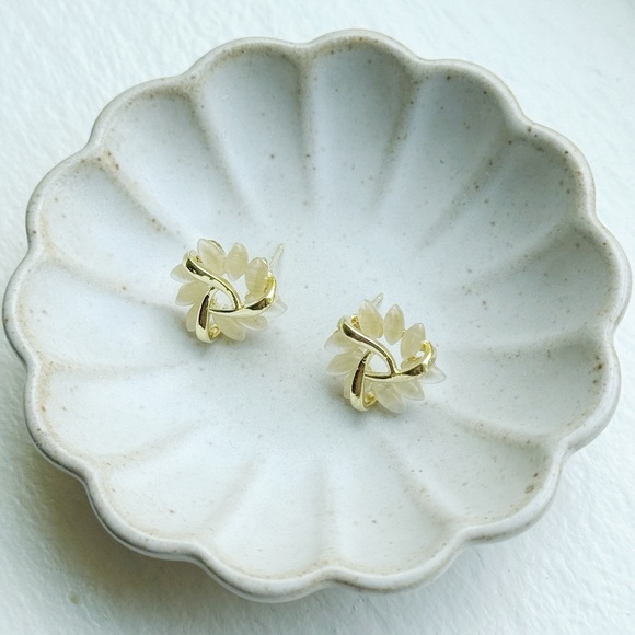 Crystal Ice Stud Earring - Picture 2 of 8